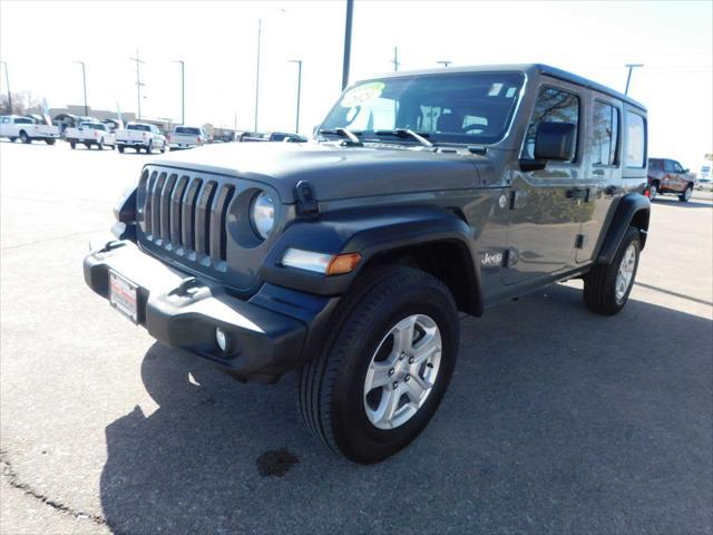 used 2021 Jeep Wrangler Unlimited car, priced at $27,231