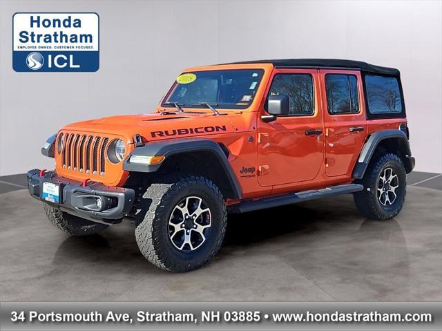 used 2018 Jeep Wrangler Unlimited car, priced at $31,787