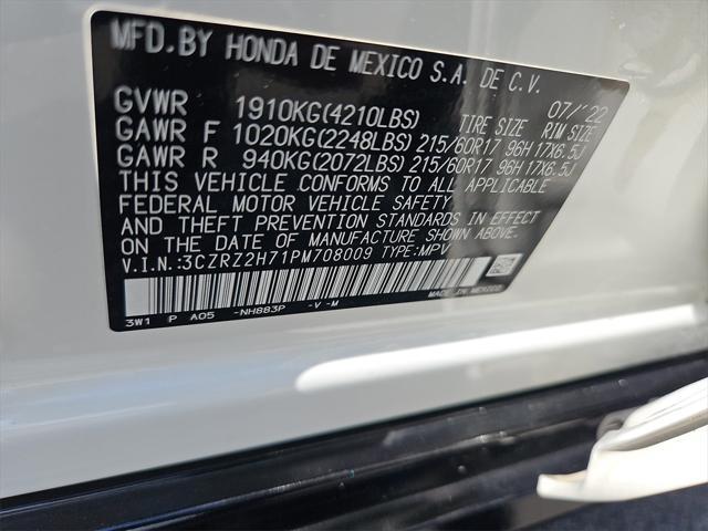 used 2023 Honda HR-V car, priced at $26,987