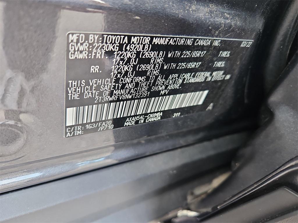 used 2022 Toyota RAV4 Hybrid car, priced at $32,987