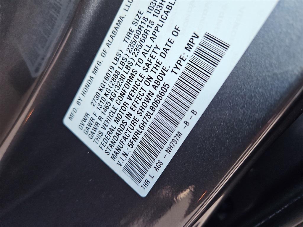 used 2020 Honda Odyssey car, priced at $24,989
