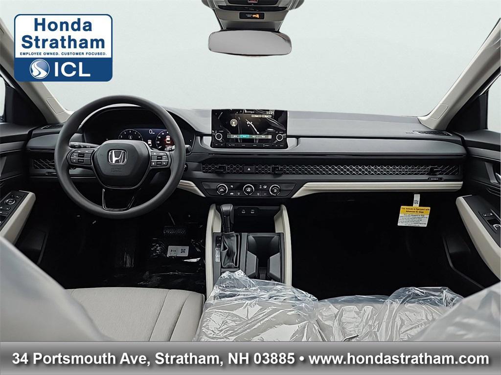 new 2025 Honda Accord car, priced at $29,845