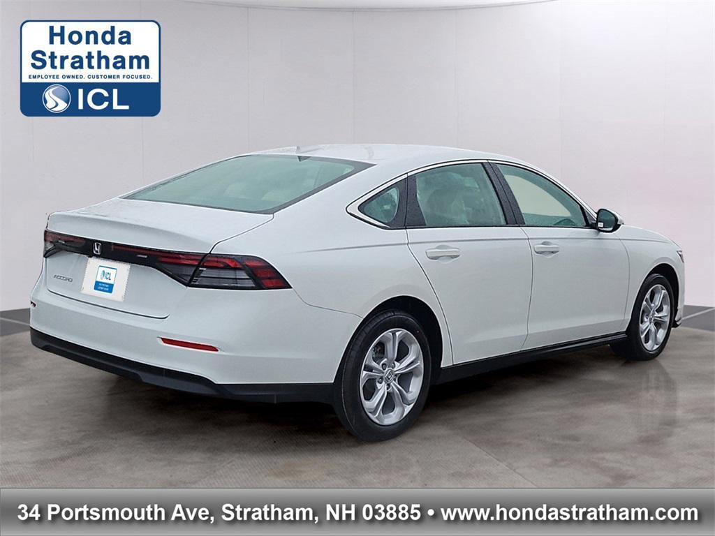 new 2025 Honda Accord car, priced at $29,845
