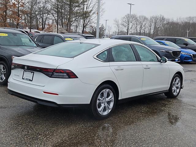 new 2025 Honda Accord car, priced at $29,845