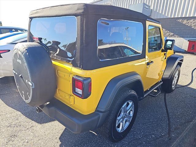 used 2021 Jeep Wrangler car, priced at $29,987