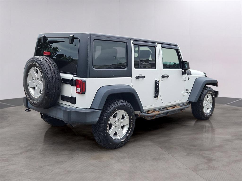 used 2016 Jeep Wrangler Unlimited car, priced at $15,987