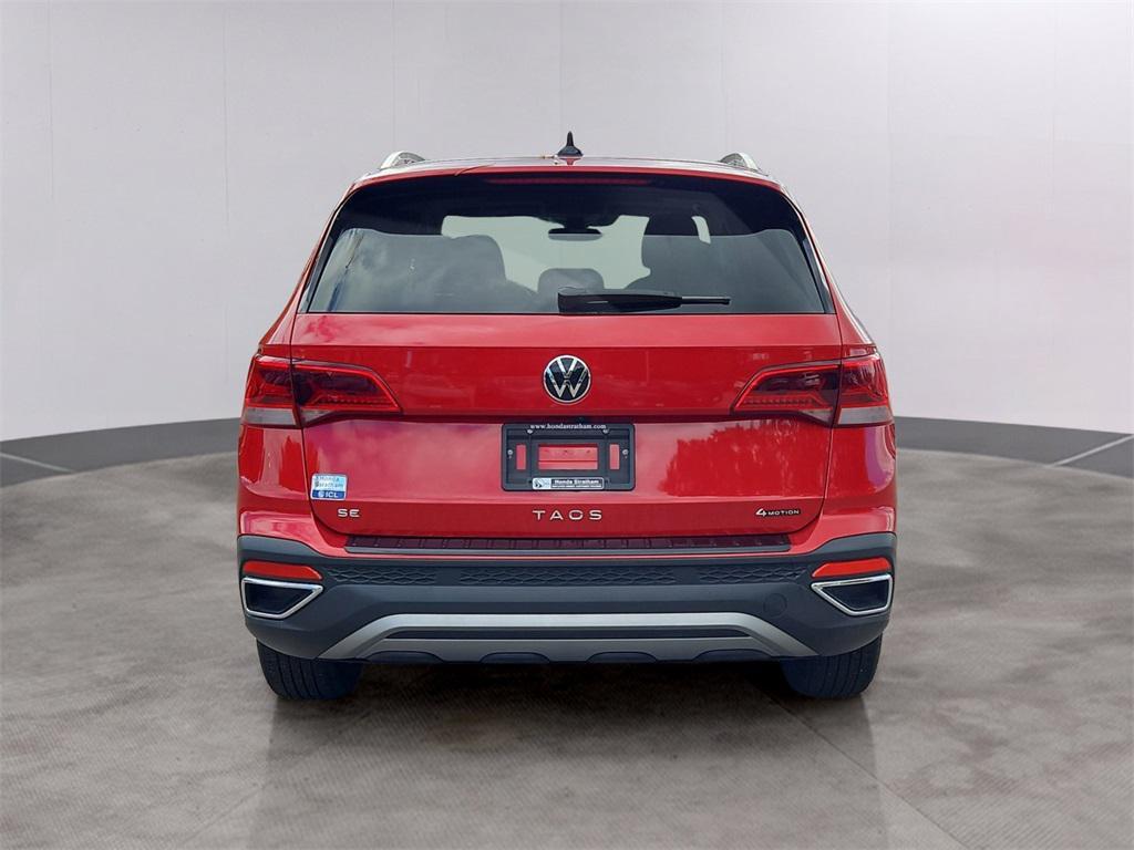 used 2024 Volkswagen Taos car, priced at $24,987