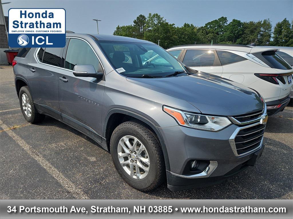 used 2021 Chevrolet Traverse car, priced at $27,487