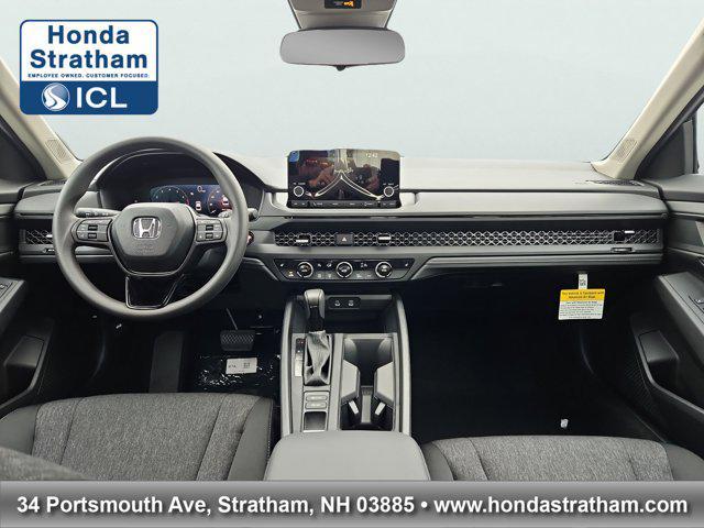 new 2025 Honda Accord car, priced at $30,250
