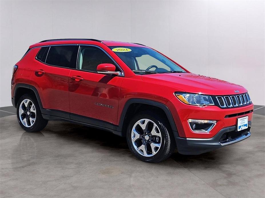 used 2021 Jeep Compass car, priced at $20,299