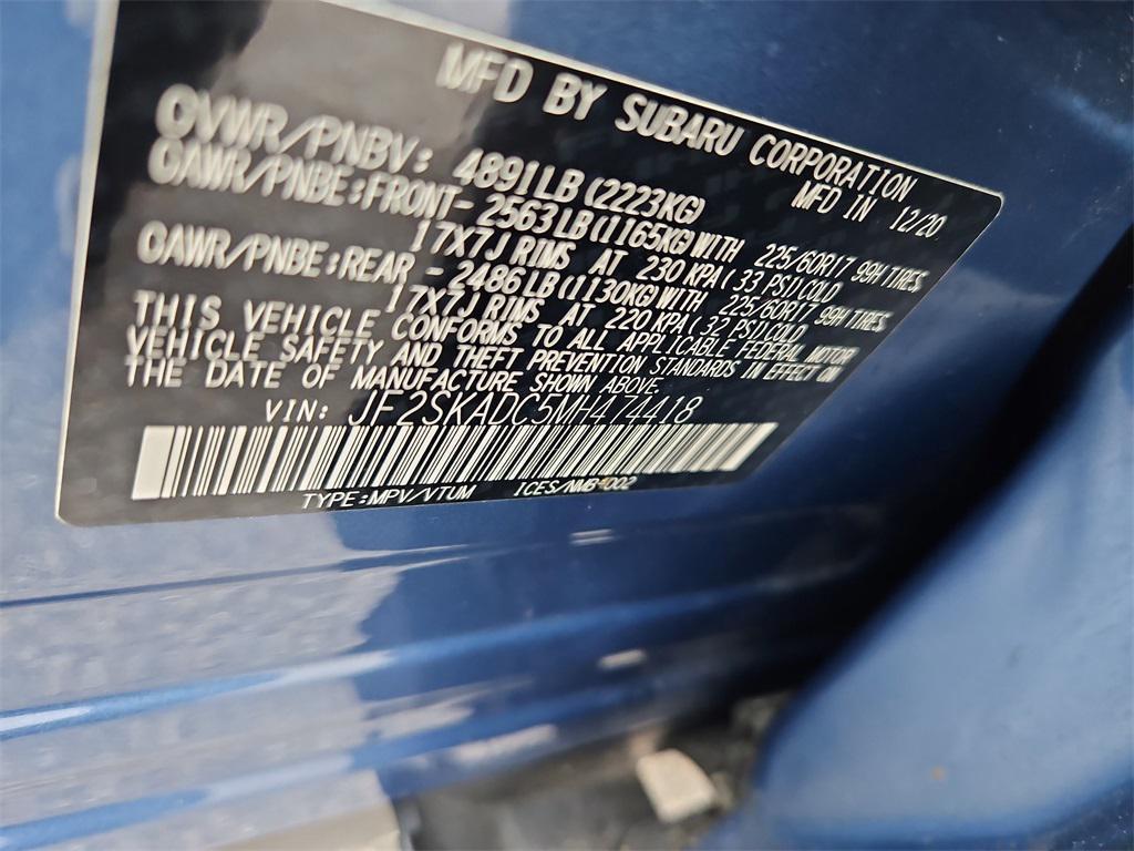 used 2021 Subaru Forester car