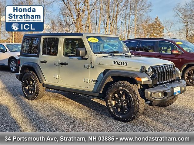 used 2023 Jeep Wrangler car, priced at $36,987