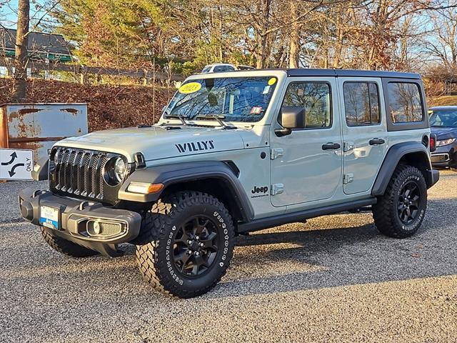 used 2023 Jeep Wrangler car, priced at $36,987