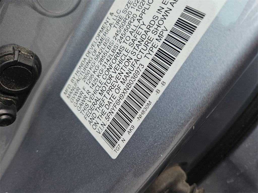 used 2022 Honda Pilot car, priced at $34,487