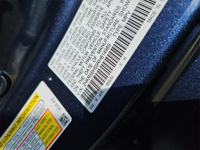 used 2024 Honda CR-V Hybrid car, priced at $34,987