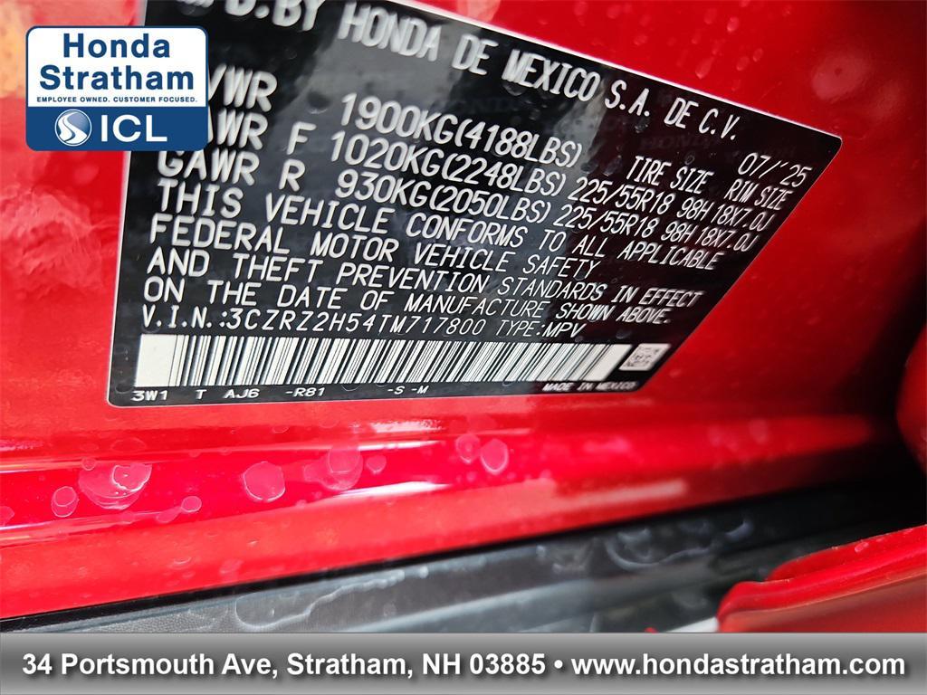 new 2026 Honda HR-V car, priced at $30,895