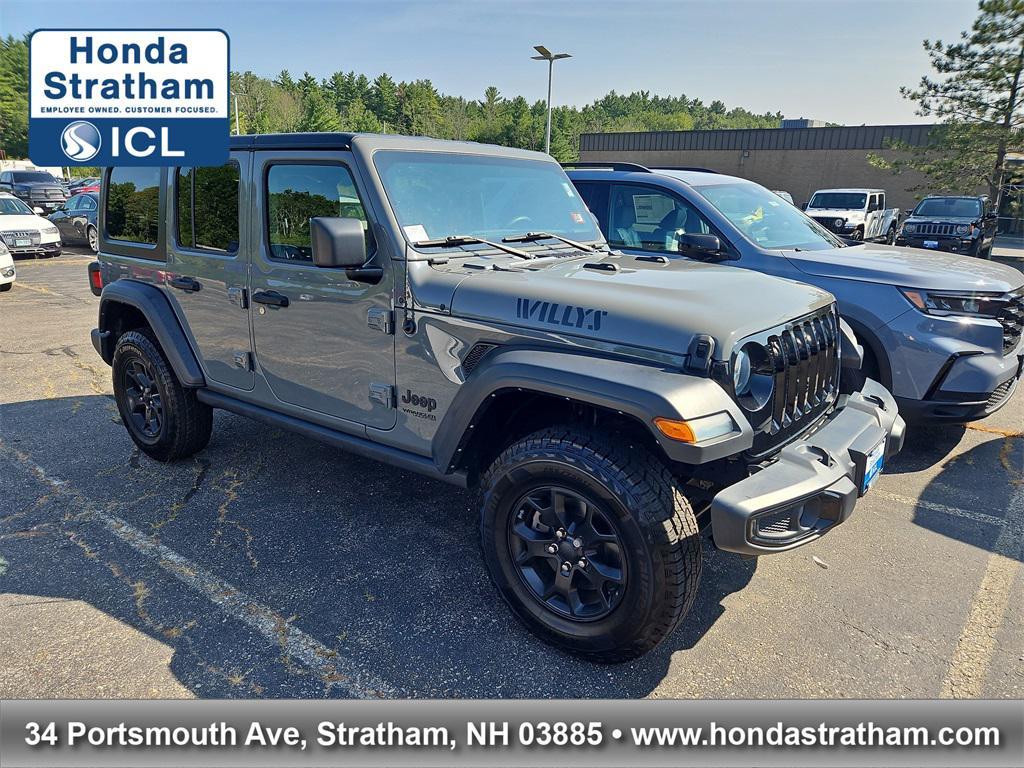 used 2022 Jeep Wrangler Unlimited car, priced at $33,987
