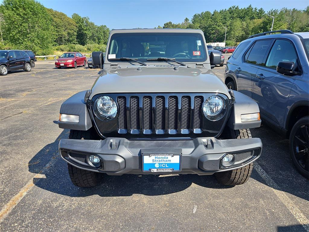 used 2022 Jeep Wrangler Unlimited car, priced at $33,987