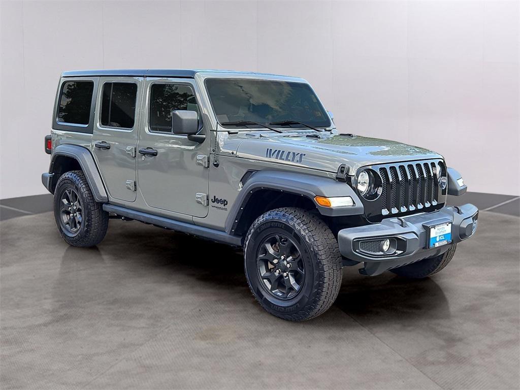 used 2022 Jeep Wrangler Unlimited car, priced at $30,794