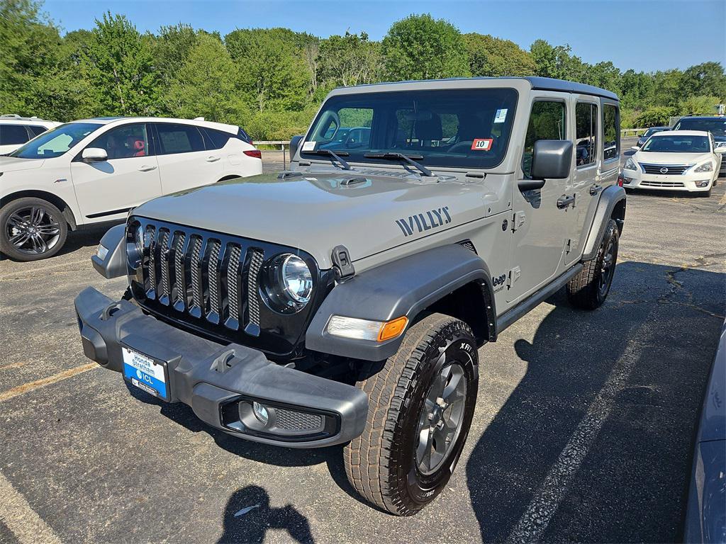 used 2022 Jeep Wrangler Unlimited car, priced at $33,987