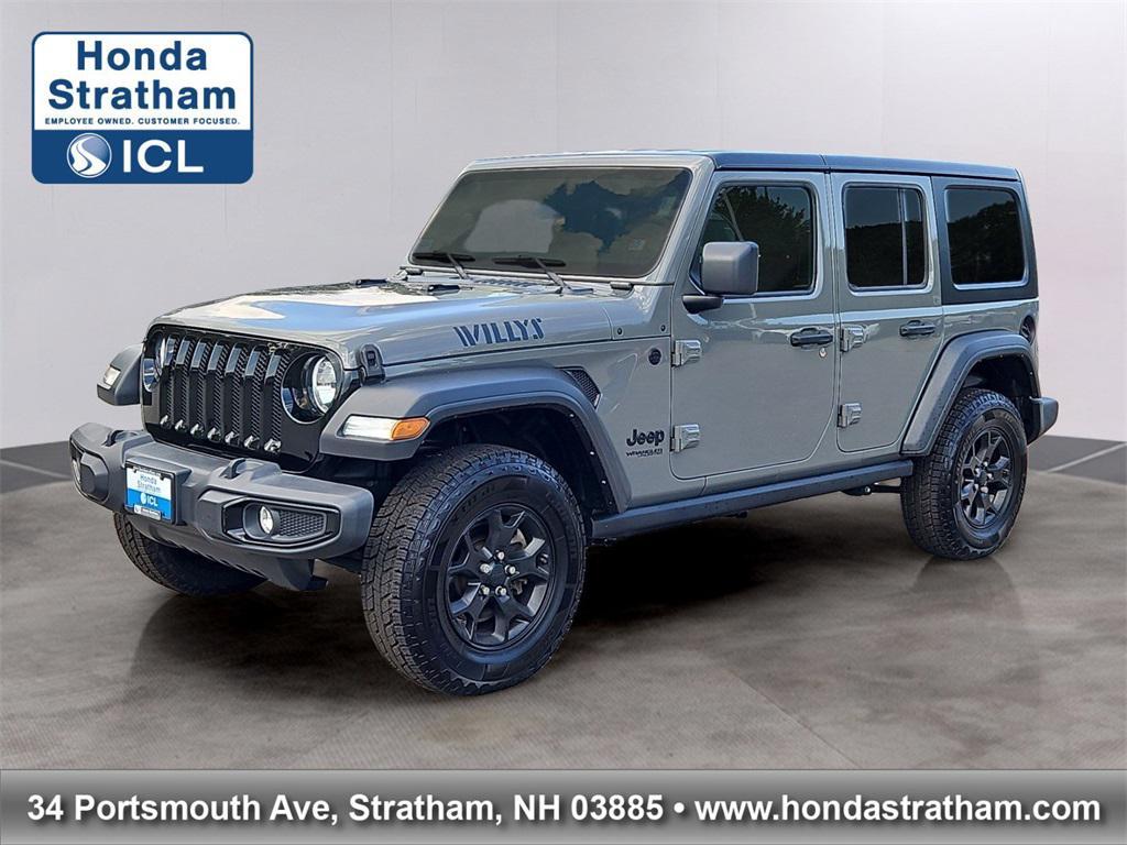 used 2022 Jeep Wrangler Unlimited car, priced at $33,987