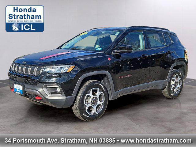 used 2022 Jeep Compass car, priced at $21,487