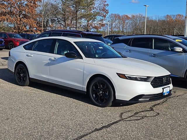 new 2025 Honda Accord car, priced at $32,110