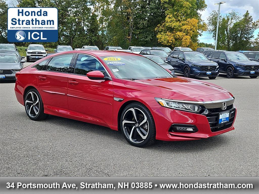used 2018 Honda Accord car, priced at $23,995