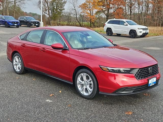 new 2025 Honda Accord car, priced at $29,845