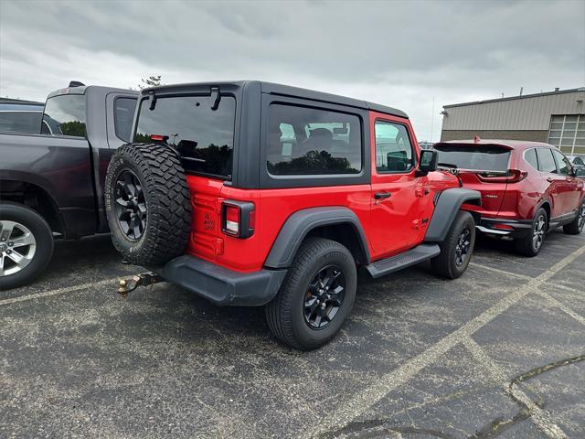 used 2021 Jeep Wrangler car, priced at $29,987