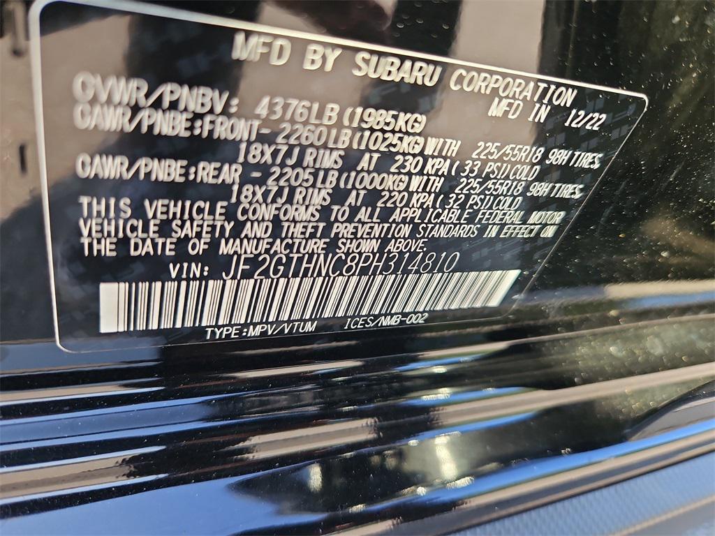 used 2023 Subaru Crosstrek car, priced at $27,987