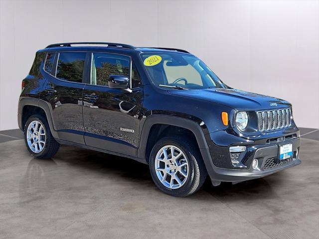 used 2021 Jeep Renegade car, priced at $17,447