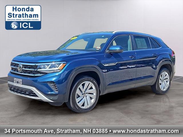 used 2022 Volkswagen Atlas Cross Sport car, priced at $25,987