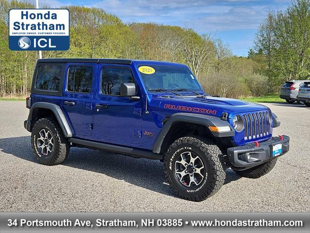 used 2020 Jeep Wrangler Unlimited car, priced at $32,987