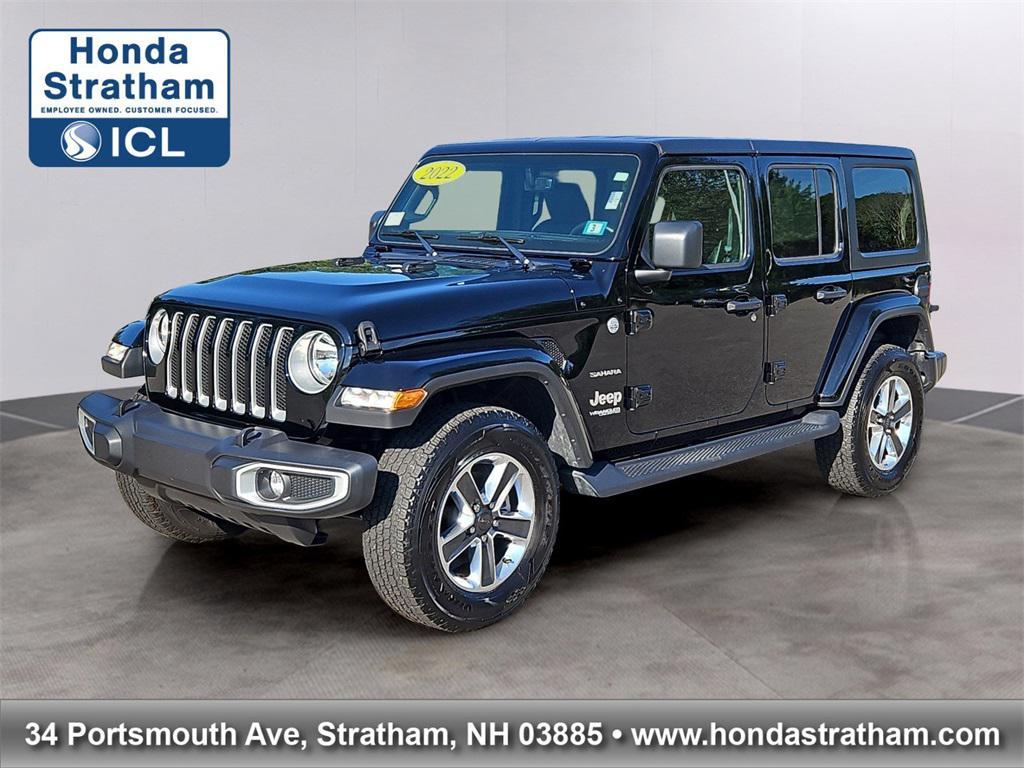 used 2022 Jeep Wrangler Unlimited car, priced at $35,987