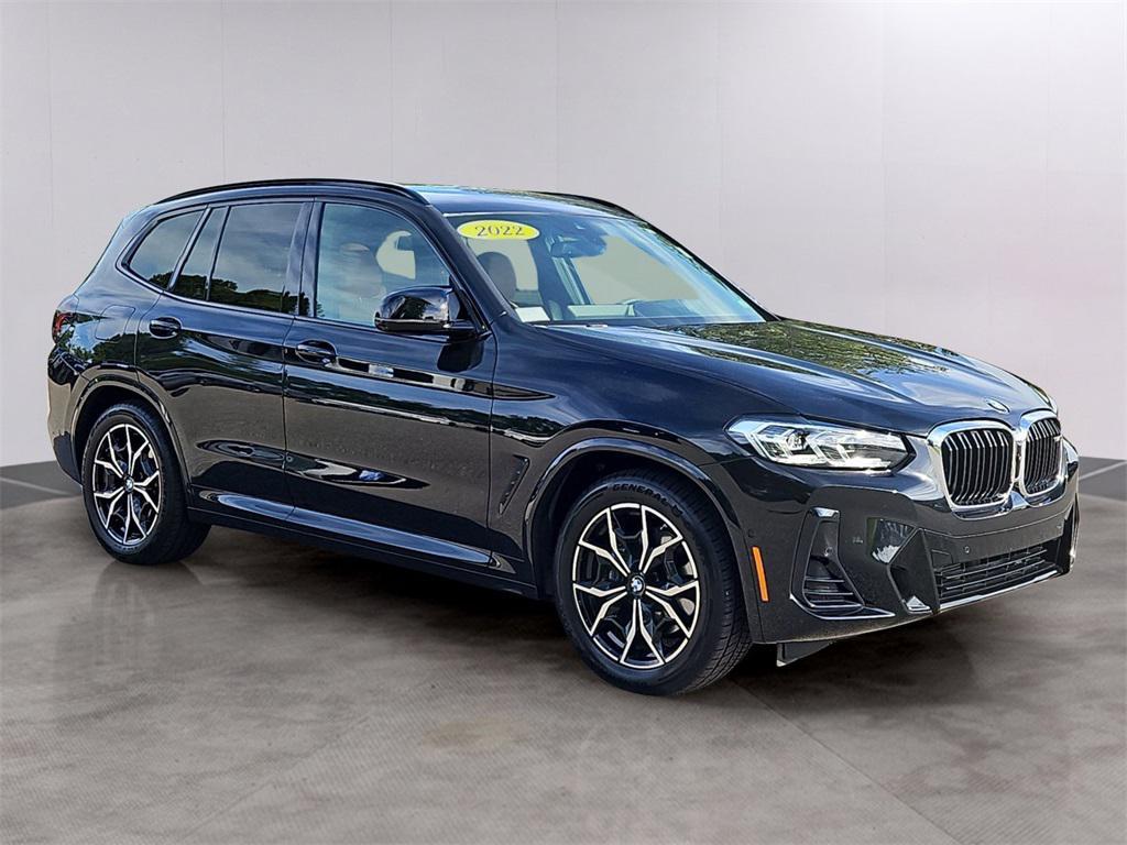 used 2022 BMW X3 car, priced at $48,987