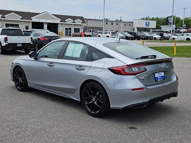 used 2025 Honda Civic Hybrid car, priced at $29,987