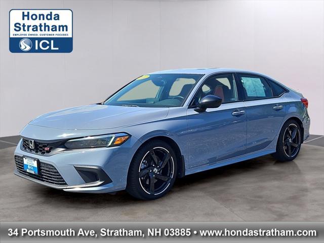 used 2022 Honda Civic Si car, priced at $23,987