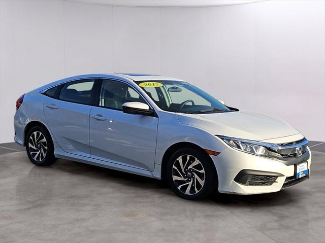 used 2017 Honda Civic car, priced at $15,987