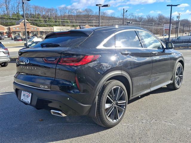 new 2025 INFINITI QX55 car, priced at $57,270