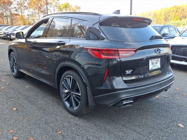 new 2025 INFINITI QX50 car, priced at $53,555