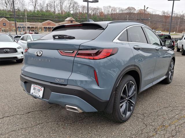 new 2025 INFINITI QX55 car, priced at $52,870