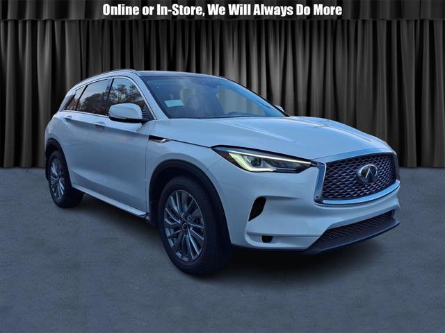 new 2025 INFINITI QX50 car, priced at $49,270