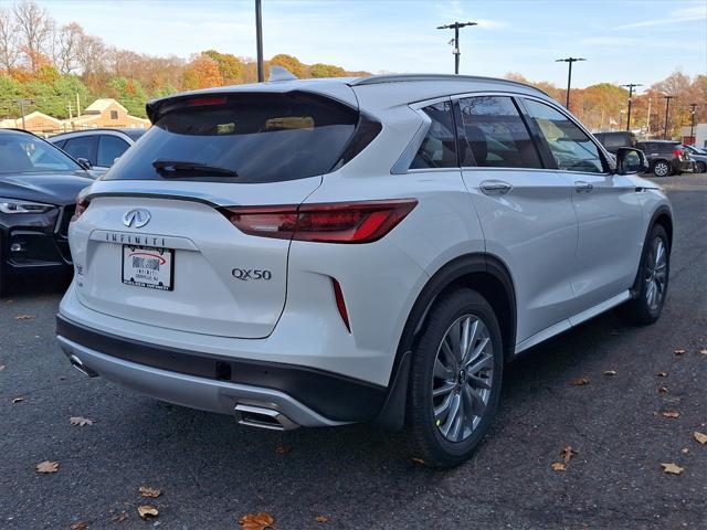 new 2025 INFINITI QX50 car, priced at $49,270