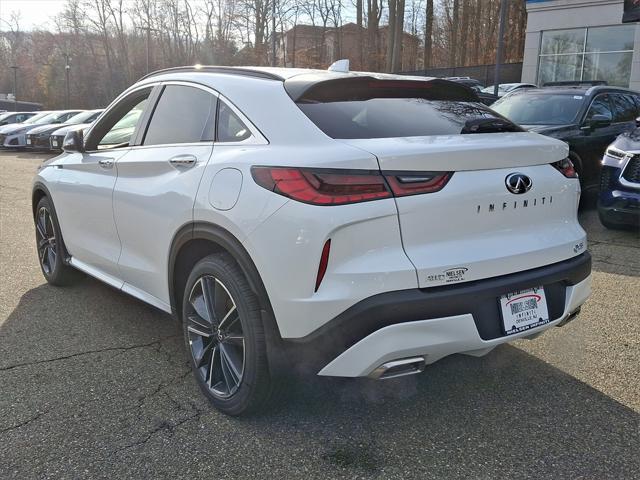 new 2025 INFINITI QX55 car, priced at $53,075