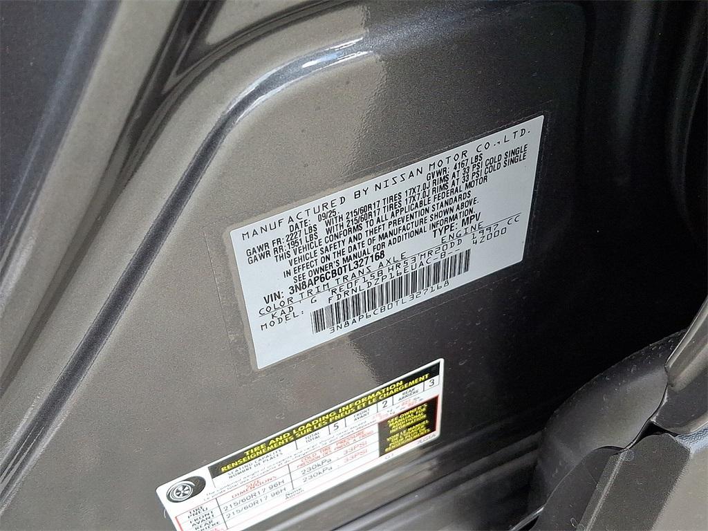 new 2026 Nissan Kicks car, priced at $26,785