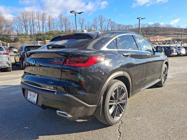 new 2025 INFINITI QX55 car, priced at $52,085