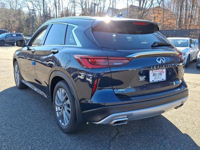 new 2025 INFINITI QX50 car, priced at $48,645