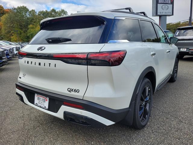 new 2025 INFINITI QX60 car, priced at $63,510