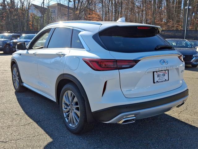 new 2025 INFINITI QX50 car, priced at $49,360